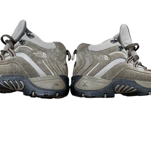 North Face Trekking Hiking Boots Womens 8 Suede Leather Lace Up Outdoor Gorpcore - Picture 6 of 14